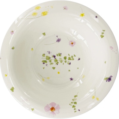 Hluboký porcelánový talíř Bella Symfonie 23 cm – luční kvítí, by inspire