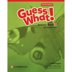 Guess What! British English Level 3 Activity Book with Digital Pack Updated (ISBN: 9781009798334)