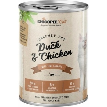 Chicopee Cat Gourmet Pot Duck & Chicken 195 g