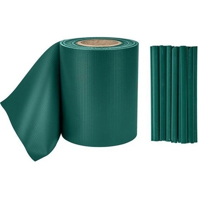 Bradas Stínící plotová páska 0,19x35m s klipy zelená