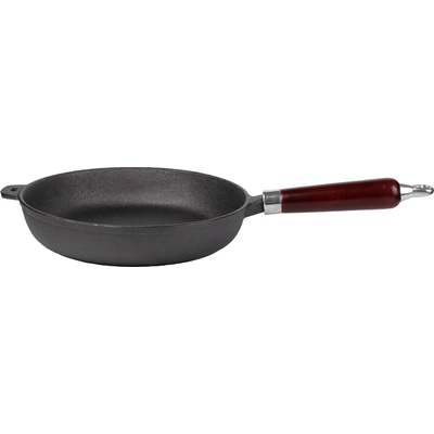 Maestro Pánev litinová 24cm dřevěná rukojeť