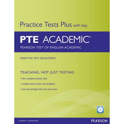 Pearson Test of English Academic Practice Tests Plus with Key and Audio CD Pack
