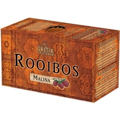 GREŠÍK Rooibos malina bylinný čaj 30 g