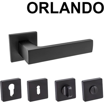 Alubrass Orlando QR BB Kľučka/Kľučka čierna