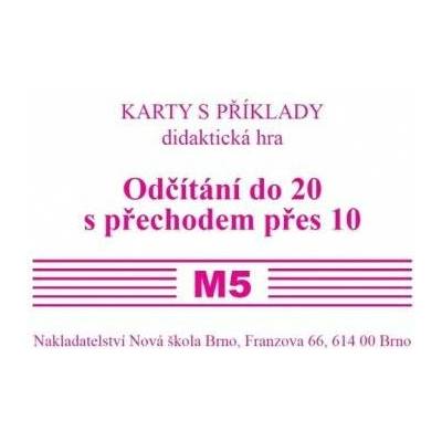 Sada kartiček M5 - Odčítání do 20 s přechodem přes 10 2-16