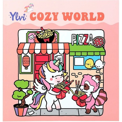 14449 Omalovánka Cozy World Jednorožec Ylvi
