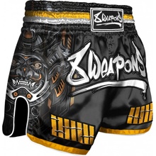 Muay Thai šortky 8 WEAPONS Samurai 2.0 gold