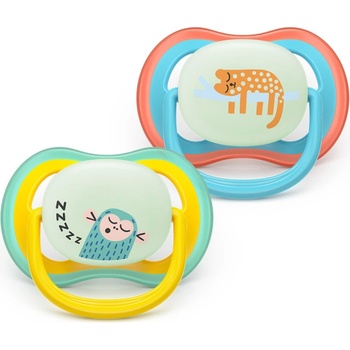 Philips Залъгалки Philips Avent Ultra Air Night 18м+ маймунка и леопард, неутрални (Ultra Air Night)
