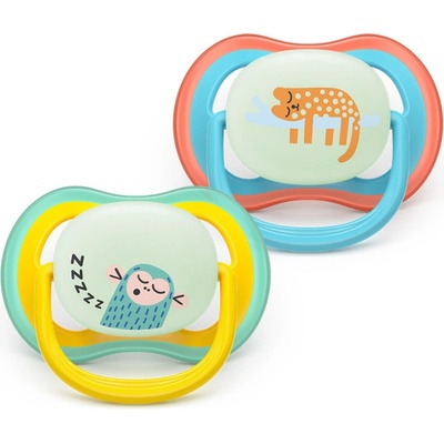 Philips Залъгалки Philips Avent Ultra Air Night 18м+ маймунка и леопард, неутрални (Ultra Air Night)