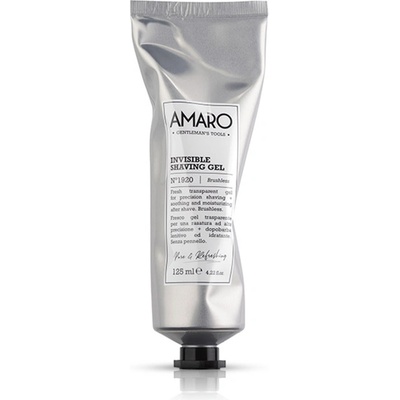 AMARO Безцветен гел за бръснене Invisible Shaving Gel 125мл