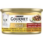 Gourmet Gold chicken & liver 12x85 g
