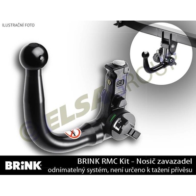 Zařízení pro nosiče kol BMW i3 13-, vertikální