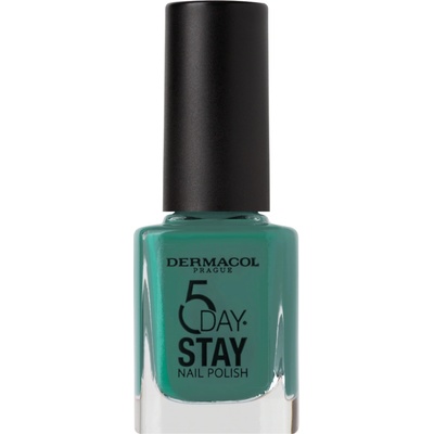 Dermacol 5 Day Stay dlhotrvajúci lak na nechty odtieň 66 Emerald 11 ml