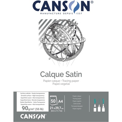 Canson Calque Satin Pauzovací papier A4 90g 50 listov