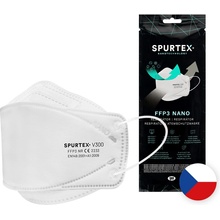 SpurTex nanorespirátor V300 FFP3 NR Srdce M 3 ks