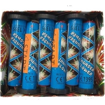 Single shot THUNDER FLOWER 20 mm 6 ks