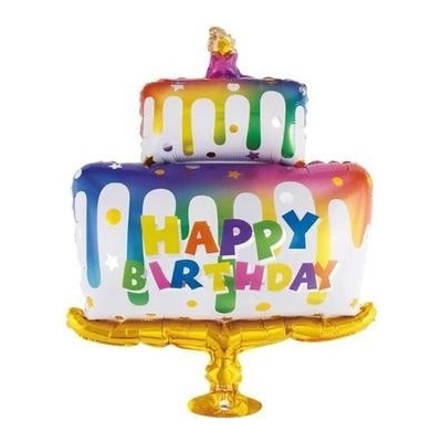 TORO Balónek fóliový 51x60 cm dort