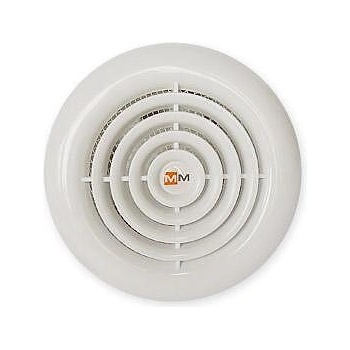 Image 1 of MMotors ММ100 вентилатор кръгъл, бял, с клапа (1030)
