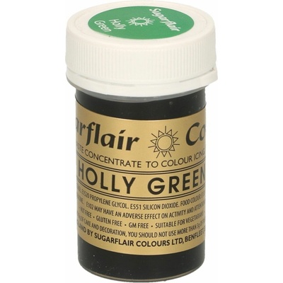 Cakesupplies Gélová jedlá farba zelená Holly Green 25 g