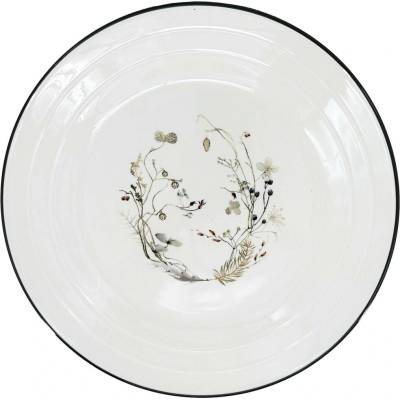 by inspire Porcelánový mělký talíř Nová Vánoční Nostalgie, 26cm