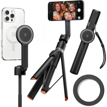 Spigen s581w magsafe bluetooth selfie stick tripod black (8800283303698)