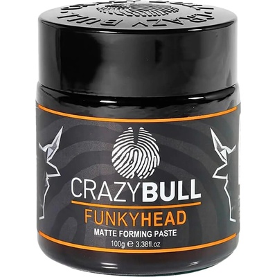 CrazyBull Funky Head Matte Paste 100 g