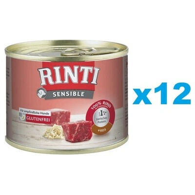 Rinti Sensible Adult Hovädzie mäso s ryžou 12 x 185 g