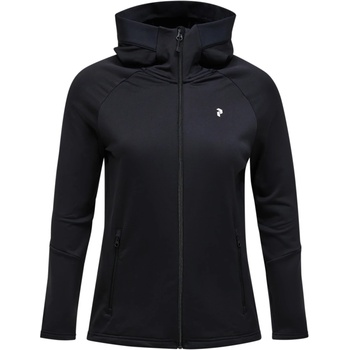 Peak Performance Дамско поларено яке Peak Performance Women's Rider Essentials Zip Hood Fleece jacket - Black (105-6221-0113)