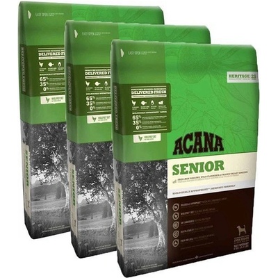 Acana Heritage Senior Dog 3 x 11,4 kg