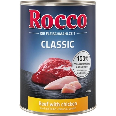 Rocco Classic Hovězí s kuřecím masem 6 x 400 g