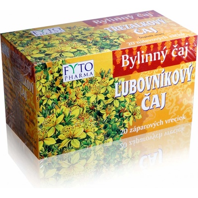 Fytopharma Třezalkový čaj 20 x 1,5 g