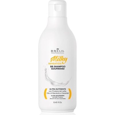 Brelil Milky Sensation BB Shampoo регенериращ шампоан за слаба и увредена коса 250ml