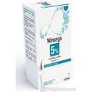 Voľne predajné lieky Minorga 5% dermálny roztok sol.der. 3 x 60 ml