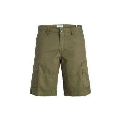 JACK & JONES Мъжки Къси Панталони Jack & Jones JPSTCOLE MATEO CARGO SHORT MID 12274389 Зелен Размер L