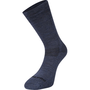 ALPINE PRO Антибактериални чорапи от мериносова вълна ALPINE PRO ERATE тъмно метално синьо ALPINE PRO | Siv | МЪЖЕ | S