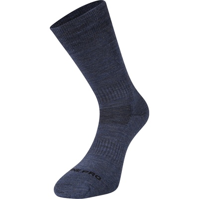 ALPINE PRO Антибактериални чорапи от мериносова вълна ALPINE PRO ERATE тъмно метално синьо ALPINE PRO | Siv | МЪЖЕ | S