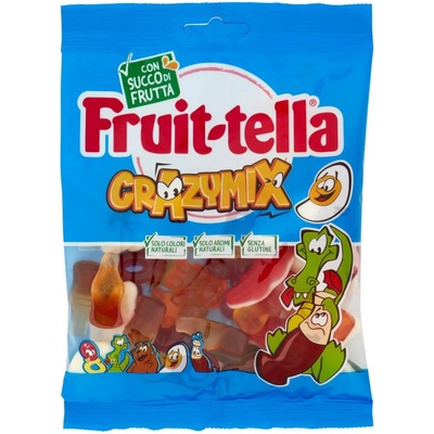 Fruittella Crazy Mix želé cukríky 175 g