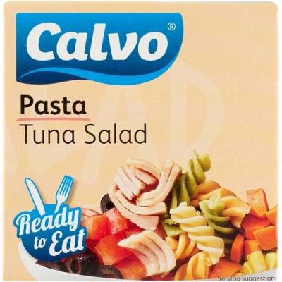 Calvo Zeleninový šalát s tuniakom a cestovinami tricolore 140 g
