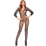 Leg Avenue V Front Bodystocking 8378 Black