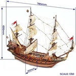 Occre Апостол Фелипе 1: 60 комплект