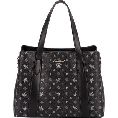 David Jones elegantní kabelka CH21003 black černá