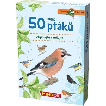 Mindok Expedice příroda: 50 našich ptáků