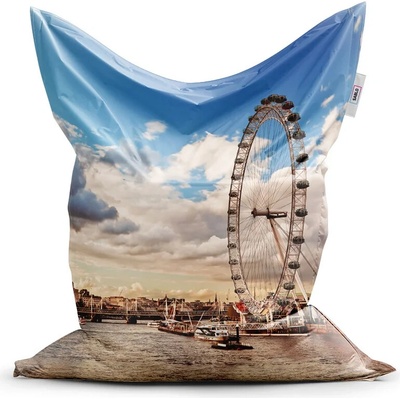 Sablio Sedací vak London eye 200x140 cm