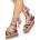 Kurt Geiger London сандали дамски кожени Orson Cross Scarf Sdl (5597336219)