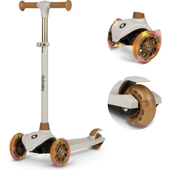 Lionelo jessy šedá hnedá