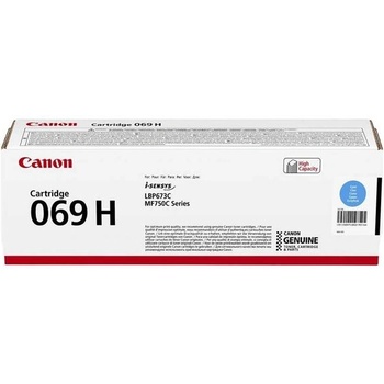 Canon Тонер CRG-069H MF75x/LBP673, 5500 страници/5%, Cyan (CRG-069HC)
