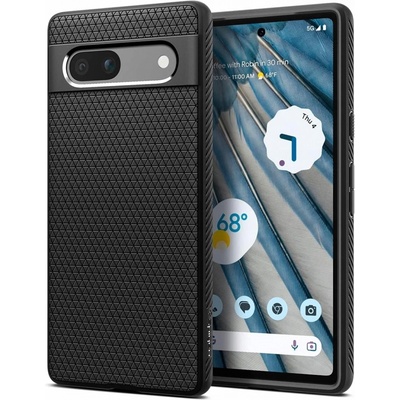Púzdro SPIGEN LIQUID AIR GOOGLE PIXEL 7A MATTE čierne