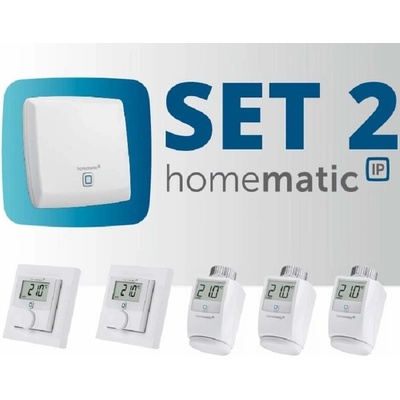 Homematic IP Sada Homematic IP byt 2+1 - HmIP-SET2 HmIP-SET2