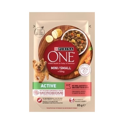 Purina One Adult Mini/Small Active Beef 85 g