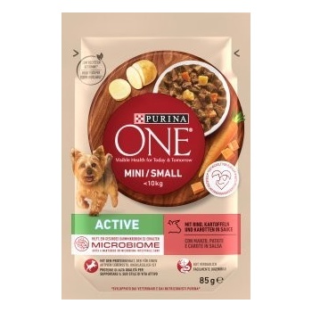 Purina One Adult Mini/Small Active Beef 85 g